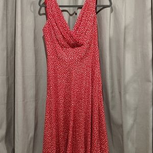Sheri Martin New York - Red Polka Dot Dress